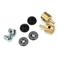 Dubro 121 E-Z Connect Rod For Cable, 2pcs