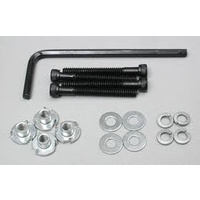 Dubro 129 4-40 x 1" Cap Head Bolt and Blind Nut Set, 4pcs