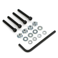 Dubro 130 6-32 x 1" Cap Head Bolt and Nut Set, 4pcs