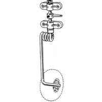 Dubro 153 Steerable Straight Nose Gear