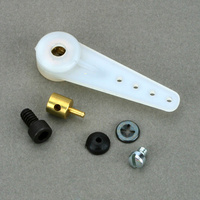 Dubro 155 1-1/4" Nylon Steering Arm Assemebly