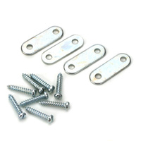 Dubro 158 Steel Landing Gear Strap, 4pcs