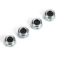 Dubro 168 2-56 Nylon Insert Lock Nuts, 4pcs