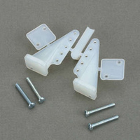 Dubro 237 T-Style Nylon Control Horn, 2pcs