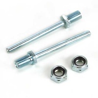 Dubro 249 3/16 x 2" Axle Shafts, 2pcs