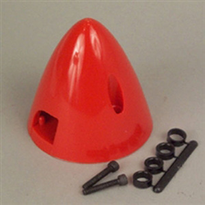 Dubro 274 2" Spinner, Red