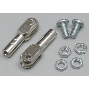 Dubro 302 4-40 Threaded Rod Ends, 2pcs