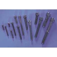 Dubro 312 4-40 x 1" Cap Head Screws, 4pcs