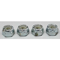 Dubro 329 8-32 Nylon Insert Lock Nuts, 4pcs