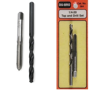 Dubro 364 1/4-20 Tap and Drill Set