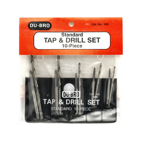 Dubro 509 10 Pc. Standard Tap and Drill Set