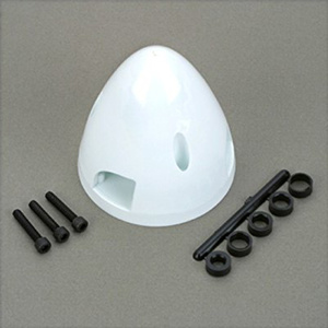 Dubro 545 2-1/2" Three Blade Spinner White