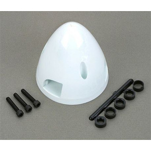 Dubro 549 3" Three Blade Spinner White