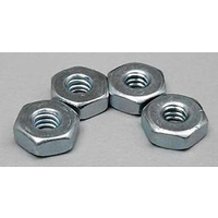 Dubro 561 4-40 Steel Hex Nuts, 4pcs