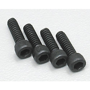 Dubro 574 6-32 x 1/4" Cap Head Screws, 4pcs