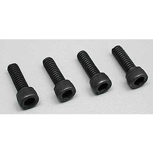Dubro 575 6-32 x 1/2" Cap Head Screws, 4pcs