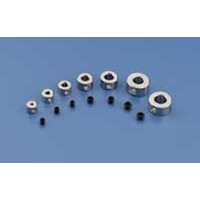 Dubro 599 3/16" Plated Brass Duracollars, 12pcs