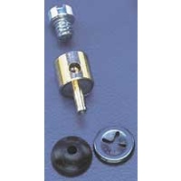 Dubro 605 E-Z Connectors W/Snap-Ons, 12pcs