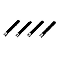 Dubro 618 4-40 Rigging Couplers, 4pcs