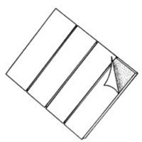 Dubro 634 Double Sided Tape, 3pcs