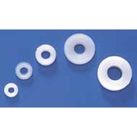Dubro 639 1/4" Nylon Flat Washer (QTY/PKG: 8)