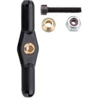 Dubro 901 2-56 Dual Swivel Ball Links, 2pcs