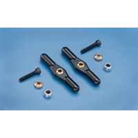 Dubro 902 4-40 Dual Swivel Ball Links, 12pcs