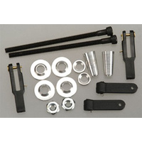 Dubro 912 Heavy Duty Adjustable Control Horns, .40 to .91, 2pcs