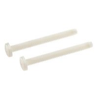 Dubro 993 1/4-20 x 3" Nylon Wing Bolts, 4pcs