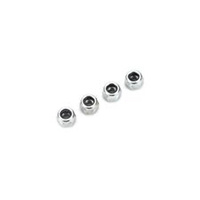 Dubro 2101 3mm Nylon Insert Lock Nuts, 4pcs