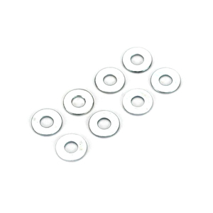Dubro 2mm Flat Washers, 8pcs  2107
