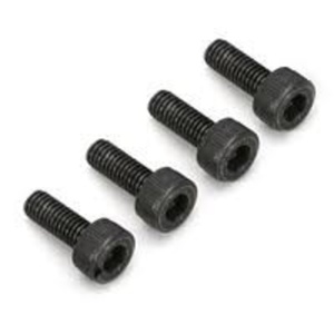 Dubro 2120 M3 x 4mm Cap Head Screws, 4pcs