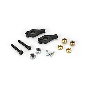 Dubro 2141 4-40 E/Z Adjust Ball Link with Hardware, 2pcs