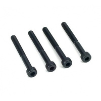 Dubro 2282 M4 x 40mm Cap Head Screws, 4pcs