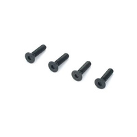 Dubro 2288 M3 x 12mm Flat Head Screws, 4pcs
