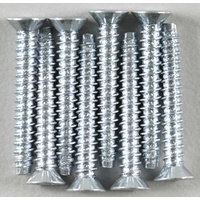 Dubro 2299 M3 x 20mm Phillips Head Self Tapping Countersunk Screws, 8pcs