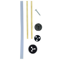 Dubro 3361 32oz to 100oz Replacement Fuel Tank and Fittings, Glow