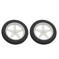 Dubro 300MS 3" Micro Sport Wheels, 2pcs