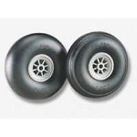 Dubro 300T 3" Treaded Surface Wheels, 2pcs
