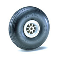 Dubro 325TL 3-1/4" Tread Light Wheels, 2pcs
