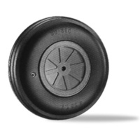Dubro 400TV 4" Large Scale Treaded Wheel, 1pc