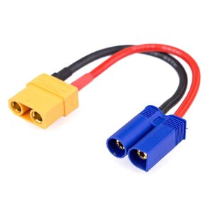 EC5 Male to XT90 Female Battery Adapter