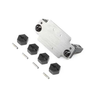 ECX Servo Mount and Plate, Wheel Hex and Pin #ECX221000