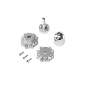 E-Flite EFL8457 Prop Adapter, Aluminium Spinner, Plastic Hub: P-47, T-28 1.2m