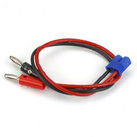 E-Flite EC3 Charge Lead w/12 inch wire and Jacks (EFLAEC312)