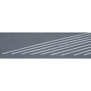 Evergreen 104 Plastic Styrene Strips .010x.080 (.25 x 2.0mm) Qty 10