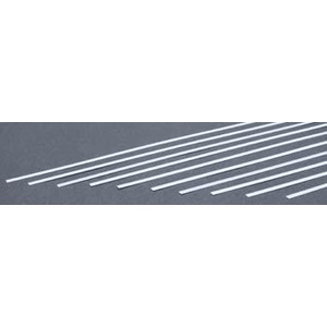 Evergreen 106 Plastic Styrene Strips .010x.125 (.25 x 3.2mm) Qty 10