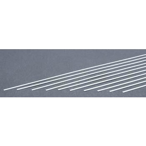 Evergreen 109 Plastic Styrene Strips .010x.025  (.25 x 6.3mm) Qty 10