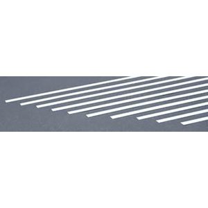 Evergreen 119 Styrene Strips .015" x .250" (.4 x 6.3mm) Qty 10