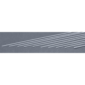 Evergreen 121 Plastic Styrene Strips .020" x .030" (.5 x .75mm) Qty 10